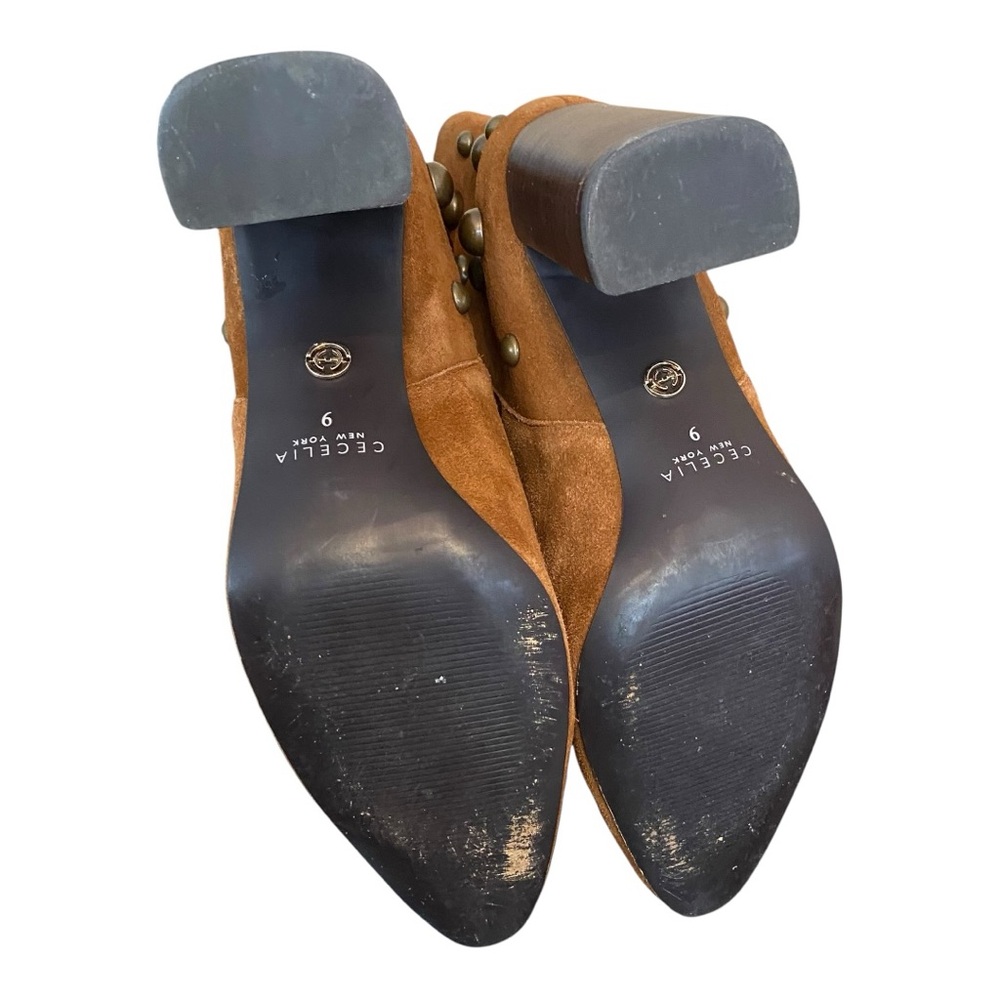C3 Cecelia New York Brace Stud Bootie in Brown - Picture 9 of 16